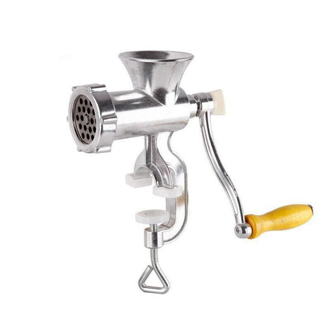Manual Kitchen Meat Grinder Mincer Stuffer Table Hand Sausage Filler Maker Au - Aimall