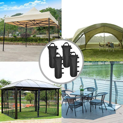 4PCS Fixed Garden Gazebo Foot Leg Feet Weights Sand Bags for Marquee Party Tent - Aimall