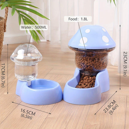Cat Bowl Pet Feeding Bowl Double Dog Food Water Bowl for Cats and Dogs Feeding