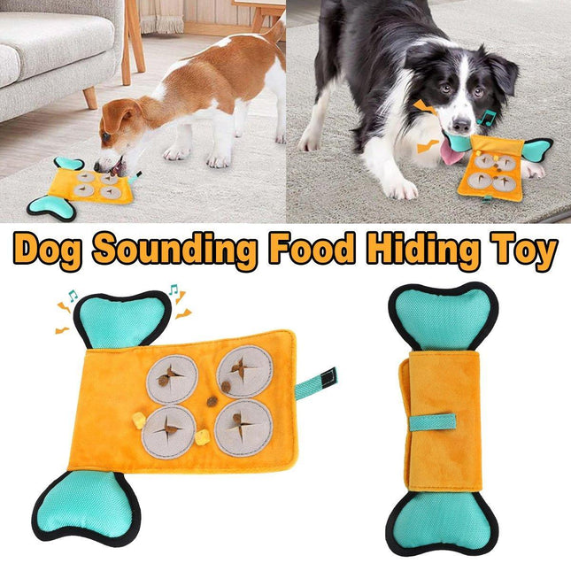 Interactive Dog Puzzle Toys Food Dispensing Stress Relief Hidden Treat Training