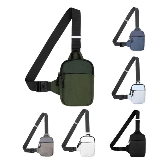 Sports Chest Bag Crossbody Backpack Mini Fashion Satchel for Outdoor Travel