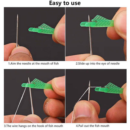 5PCS Plastic Needle Threader Tool for Sewing Machine Quick Lead Garment Sewing