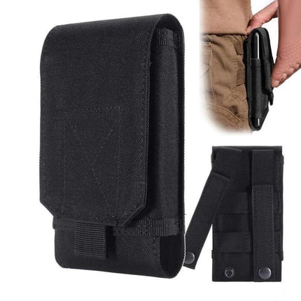 Universal Outdoor Tactical Mobile Phone Pouch Holster Case Bag Hook Holder Belt - Aimall