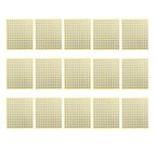 13mm 132 Dots - 15 Sheets