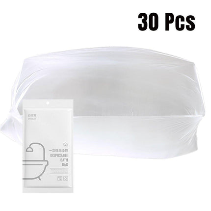 30pcs Bath Film Hotel Toiletries Set Bathtub Liner Hygiene Bags for Spa Travel