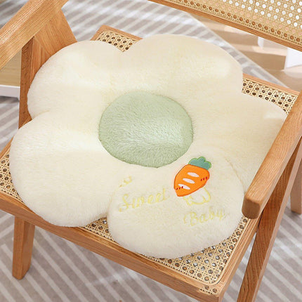 Cute Sunflower Floor Cushion Soft Chair Pad Summer Office Student Seat Pillow