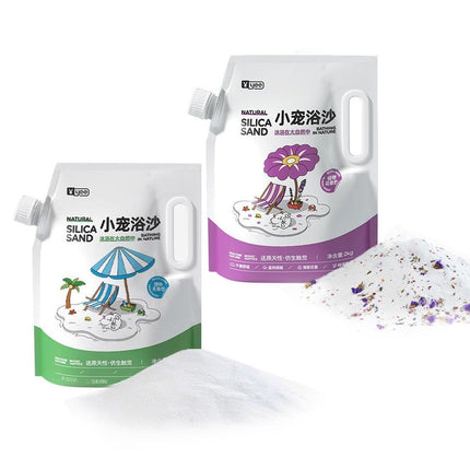 Hamster Bath Sand Set Low Dust Urine Sand Deodorizing Toilet Golden Bear Product