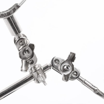 Helping 3rd Hand Soldering Iron Hobby Tool Vise Clamp Magnifying Glass + Station - Aimall