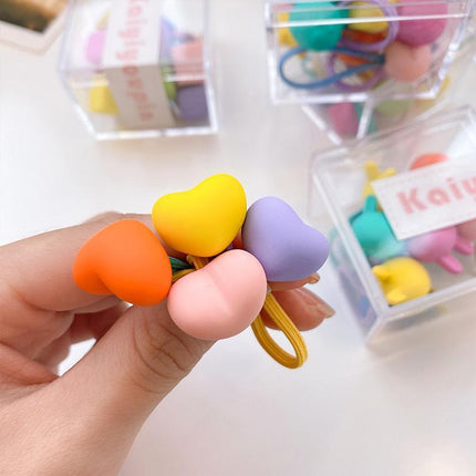 Hair Band Child Accessories Elastic Multi Colour Fashion Girls Small - Aimall