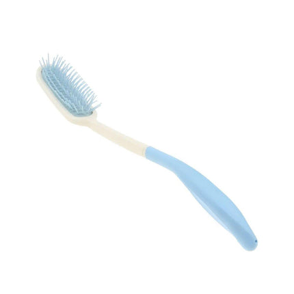 Extra Long Handle Comb Teeth and Brush for Elderly Easy Grip Hair Care Tool