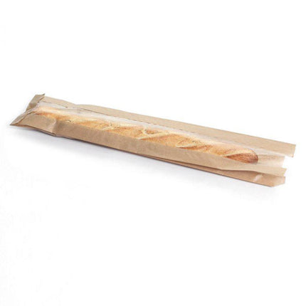 200PCS Transparent Food Greaseproof Bags French Bread Baguette Packaging Pouc - Aimall