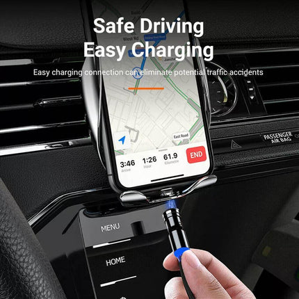 540° Rotate Magnetic Charging Cable For iPhone - Aimall