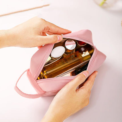 Travel Cosmetic Storage Makeup Bag Toiletry Wash Organizer Waterproof Portable S Size - Aimall