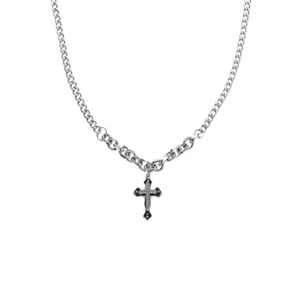 Hip Hop Cross Necklaces Men Women Punk Style Fashion Jewellery Chain