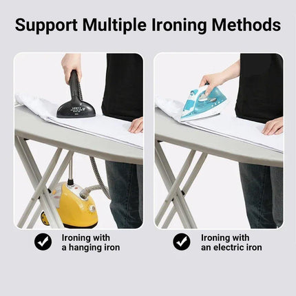 Folding Ironing Board Home Hotel Ironing Table Portable Laundry Iron Board