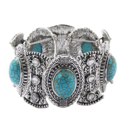 Turquoise Bracelet Adjustable Natural Stone Friendship Bracelets Gift