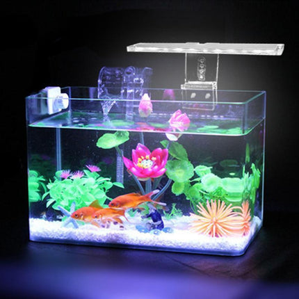 Aquarium Light LED Lamp Aqua Plant Fish Tank Lighting Clip-On Bracket Light - Aimall