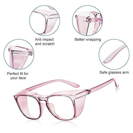 Anti Blue Light Anti Fog Dustproof Goggles Clear Glasses Pollen Sand Protection