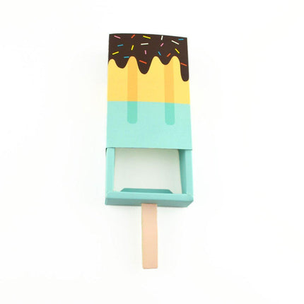 50PCS Creative Ice Cream Candy Gift Boxes Fruit Shaped Party Favor Packaging Box