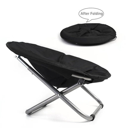 Folding Pet Bed Chair Portable Round Dog Bed Cat Bed Cushion for Pets Indoor Use