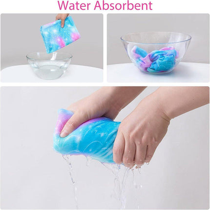 2PCS Mermaid Microfiber Hair Drying Cap Quick-Dry Soft Shower Hat