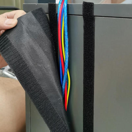 Cable Cover Nylon Sticky Wire Protector Floor Blanket Reusable Cord Tube Cover - Aimall