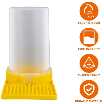 10PCS Beekeeping Tools Hive Entrance Feeder Bee Feeding Trough Beehive Door Tool