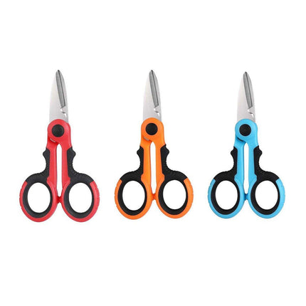 Multi Functional Serrated Fishing Scissors for Cutting Line Horse Fishing Gear