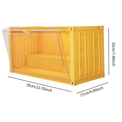 Blind Box Organizer Dustproof Transparent Display Case for Collectibles and Toys