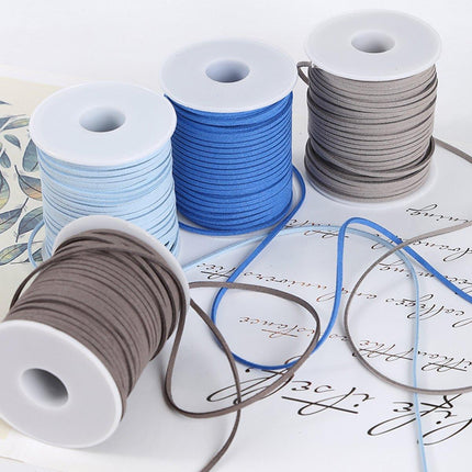 Leather Suede Rope Drawstring Diy Braided Rope Gift Box Packaging Belt