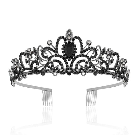 Princess Rhinestone Queen Hair Tiara Headband Hair Accessories Crystal Crown