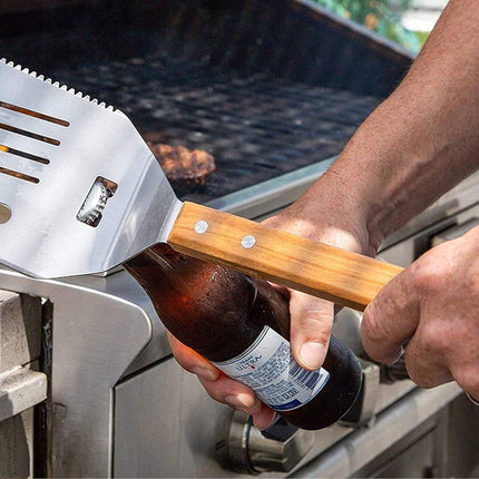 5 in 1 BBQ Spatula Grill Tool Multifunction Cooking Utensil Outdoor Accessories