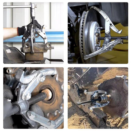 3pcs Multi Purpose 3 Jaw Puller Set for Automotive Repair and Mechanical Use