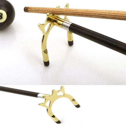 2PCS Pool Snooker Billiard Table Cue rest cross And spider jigger brass Set - Aimall