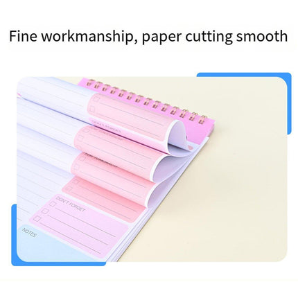 20PCS A5 Spiral Week Planner Efficient Time Management Notebook Schedule Book