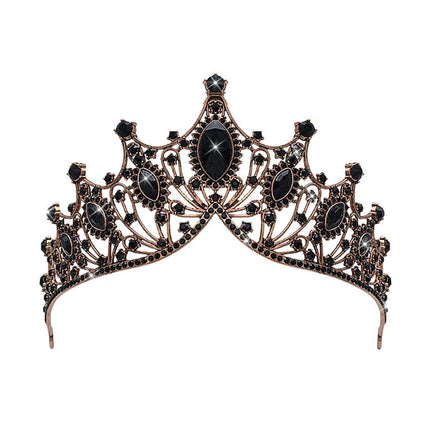 Bridal Tiara Baroque Style Crown Wedding Party Headpiece Women Dress Accessories