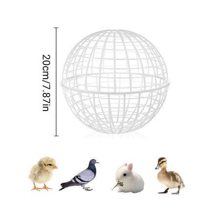 2pcs Rollable Round Cage Small Animals Durable Housing Pet Protection Enclosure