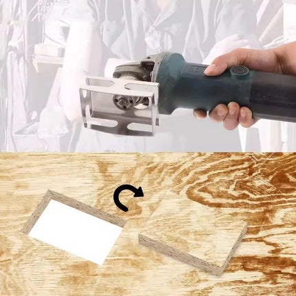 2X Electrical Cutter Tool Square Hole Saw Blade Woodworking Wall box Slot