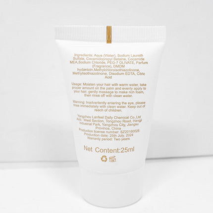 50pcs 25ml Hotel Toiletries Set Shampoo Conditioner for Guesthouse Travel Use