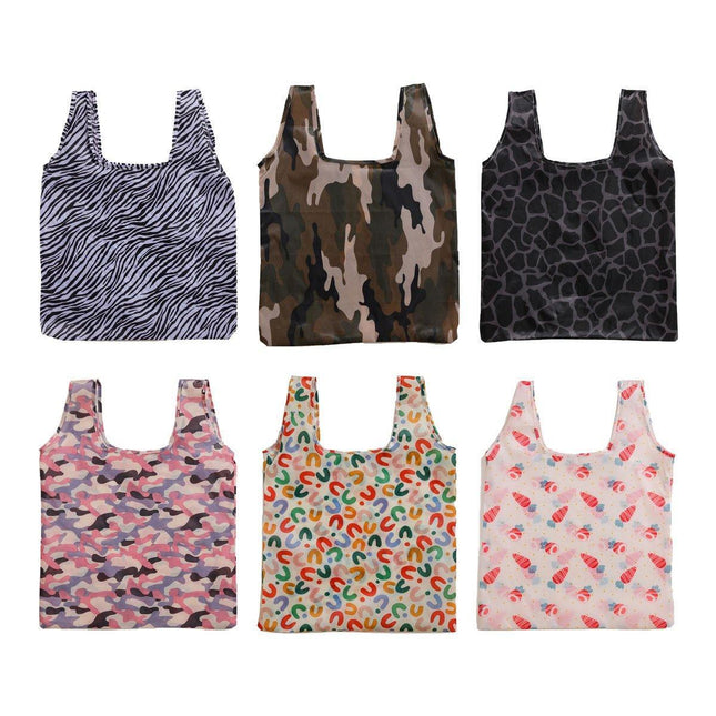 Large Foldable Grocery Bag Reusable Thickened Travel Shopping Tote