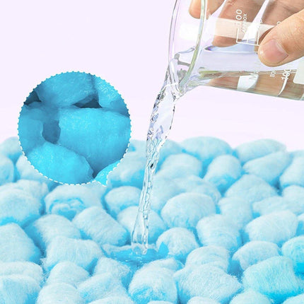 5pcs Hamster Winter Cotton Balls Quilt Toys Nest Accessories Warm Bedding Set