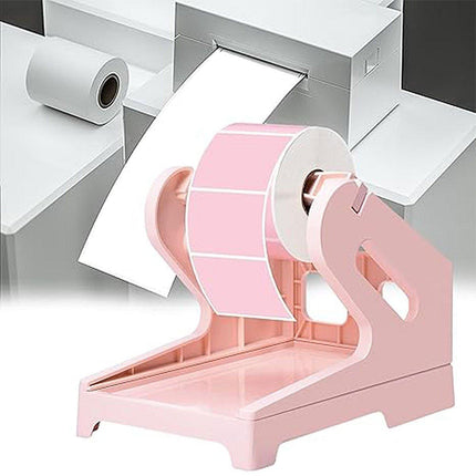 Pink Label Paper Holder Organizer Stand for Office Desk Shelf Storage Solution