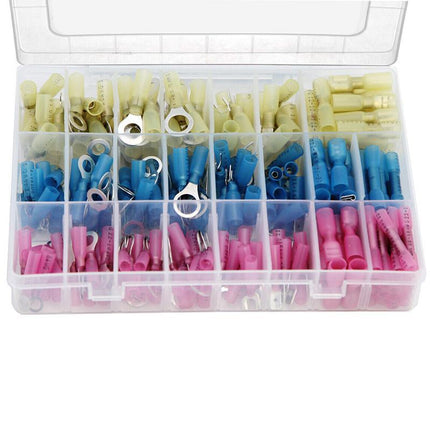 240PCS Heat Shrink Wire Connectors Electrical Crimp Marine Automotive Terminals - Aimall
