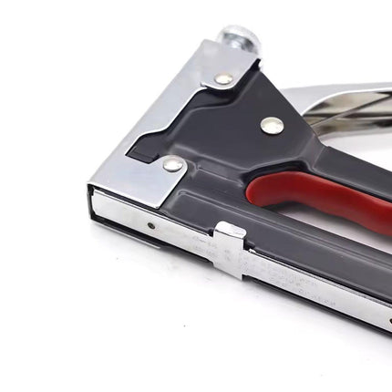 Heavy Duty Staple Gun Fastener Tool Tacker with Staples for Upholstery and Nails