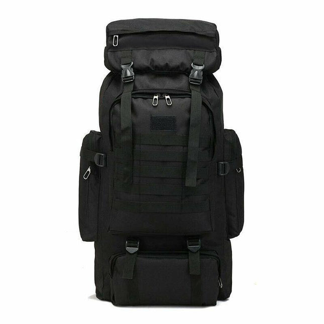 80L Military Tactical Backpack Bag Outdoor Hiking Trekking Camping Rucksack Au - Aimall