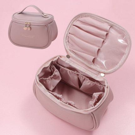 Large Capacity Portable Waterproof Makeup Organizer Bag Cosmetic Storage Box