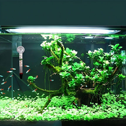 High Temperature Resistant Fish Tank Tortoise Tank Thermometer with Suction Cup