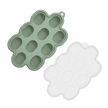 3pcs Food Supplement Freezer Tray Ice Cube Mould Silicone Storage Tray for Early Feeding