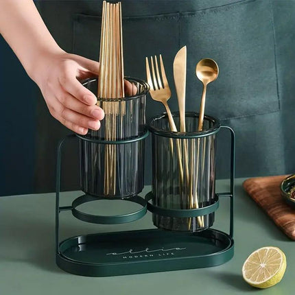 Light Luxury Chopsticks Storage Rack Household Kitchen Chopsticks Tube