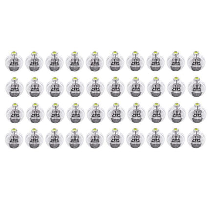 UP 100PCS LED Balloon Lamp Lights Lantern Light Balloons Glow Christmas Party Yellow - Aimall